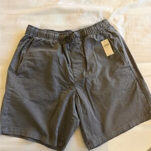 GAP Men's Charcoal Gray Pull-on Jogger Shorts